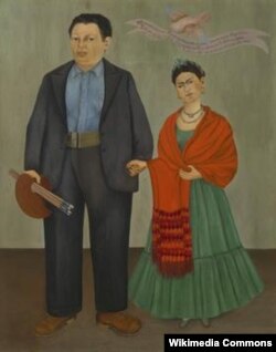 Фрида Кало. «Дигео Ривера жана мен». 1931-жыл.