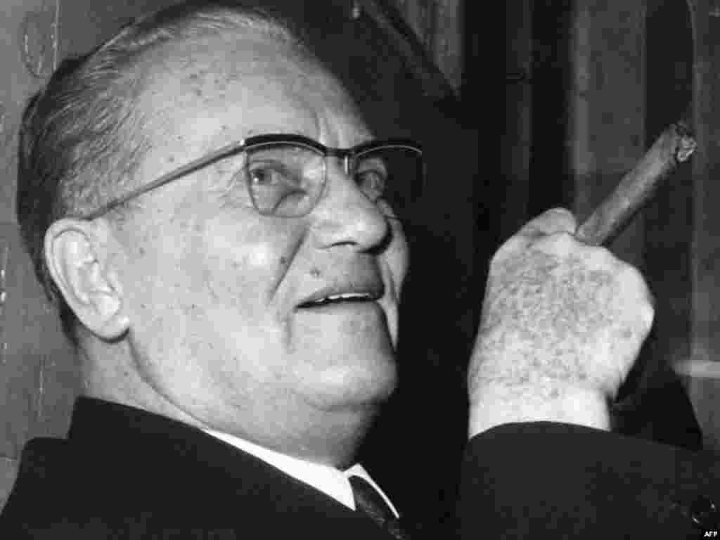 Tito in a portrait taken in April 1967