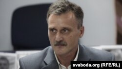 Журналіст Радыё Свабода Алег Грузьдзіловіч, які сёньня быў затрыманы і дастаўлены ў СІЗА на Валадарскага 