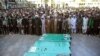 جنازه شش پاکستانی کشته‌شده در سوریه در قم تشییع شد