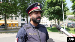 سابری یورگون، سخنگوی پولیس در شهر گراتس