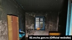 Пожар в Первомайском районе 22 января 2021