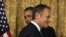 Președintele Barack Obama și premierul polonez Donald Tusk