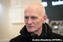 Activistul pentru drepturile omului Ales Bialiatski, laureat al Premiului Nobel pentru Pace.