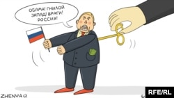 Карикатура Евгении Олийнык