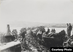 Дивизия «Великая Германия» отступает в Румынию. Зима 1944 г. Источник: Bundesarchiv Freiburg.