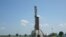Poland's first shale-gas well in the town of Lebien, 90 kilometers west of Gdansk