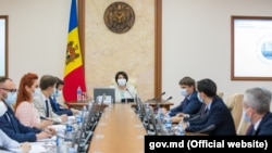Guvernul Gavrilița în ședință