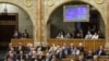 A Fidesz-KDNP képviselői a parlamentben