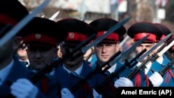Pripadnici Policije RS na paradi u Banjoj Luci, ilustrativna fotografija