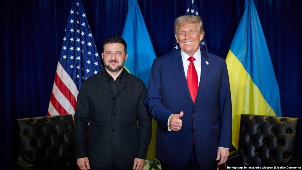 Последняя по времени встреча Зеленского и Трампа. Нью-Йорк, 23 сентября