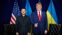Президент Дональд Трамп провів двосторонню зустріч з президентом України Володимиром Зеленським на полях Генасамблеї ООН у Нью-Йорку, США, 23 вересня 2025 року