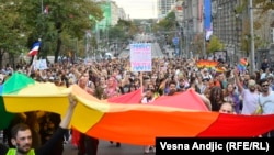 Belgrade Pride, 18. septembar 2021. 