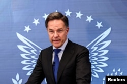 Генсекретар НАТО Марк Рютте виступив із промовою в Ronald Reagan Presidential Foundation and Institute у Вашингтоні, США, 9 квітня 2026 року