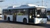 Автобус большой вместимости НефАЗ-5299 российского производства на крымских дорогах