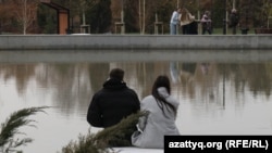 Новый сквер в Алматы на месте бывшей резиденции президента. 29 октября 2025 года