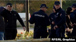 Skrinšot snimka napada na novinarsku ekipu TV N1