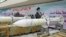 Sayyad-3 air defense missiles are displayed during an inauguration of its production line at an undisclosed location in Iran, July 22, 2017