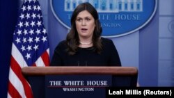 Пресс-секретарь Белого дома Сара Сандерс.