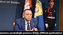 Ministar unutrašnjih poslova Srbije Aleksandar Vulin, juli 2021.