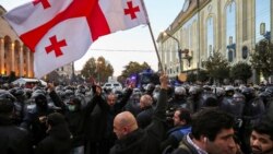 Թբիլիսիում նորից բողոքի ակցիա է կազմակերպվում