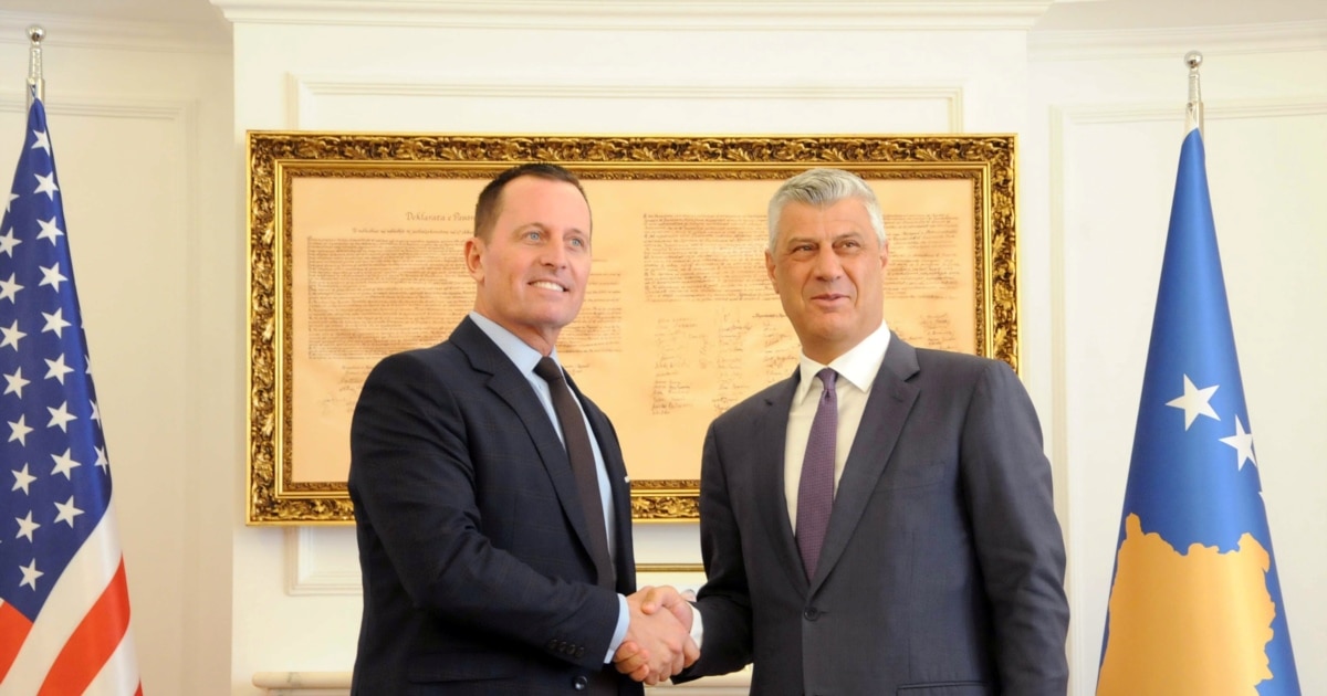 Grenelli i gëzohet shpërndarjes së Kuvendit  shpreson në rikthimin e Thaçit për zgjedhje