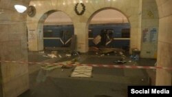 После взрыва в метро Санкт-Петербурга, 3 апреля 2017 