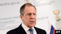 Ресей сыртқы істер министрі Сергей Лавров.