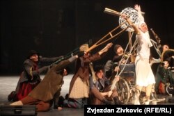 Predstava "Prosjačka opera", Narodno pozorište Sarajevo