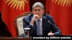 Экс-президент Алмазбек Атамбаев.