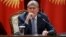 Қырғызстан президенті Алмазбек Атамбаев.