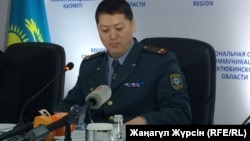 Қайрат Қасым, Ақтөбе облыстық төтенше жағдайлар департаменті басшысының міндетін атқарушы