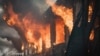 За даними ДСНС, внаслідок російського удару виникла пожежа у головному вагоні