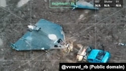 Обломки дрона Shahed, иллюстративное фото 