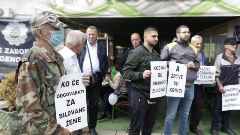Protest u Goraždu zbog hapšenja Edina Vranja