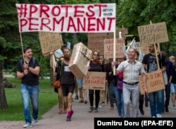 Протести після анульовання результатів виборів мера у Кишиневі, 1 липня 2018 року