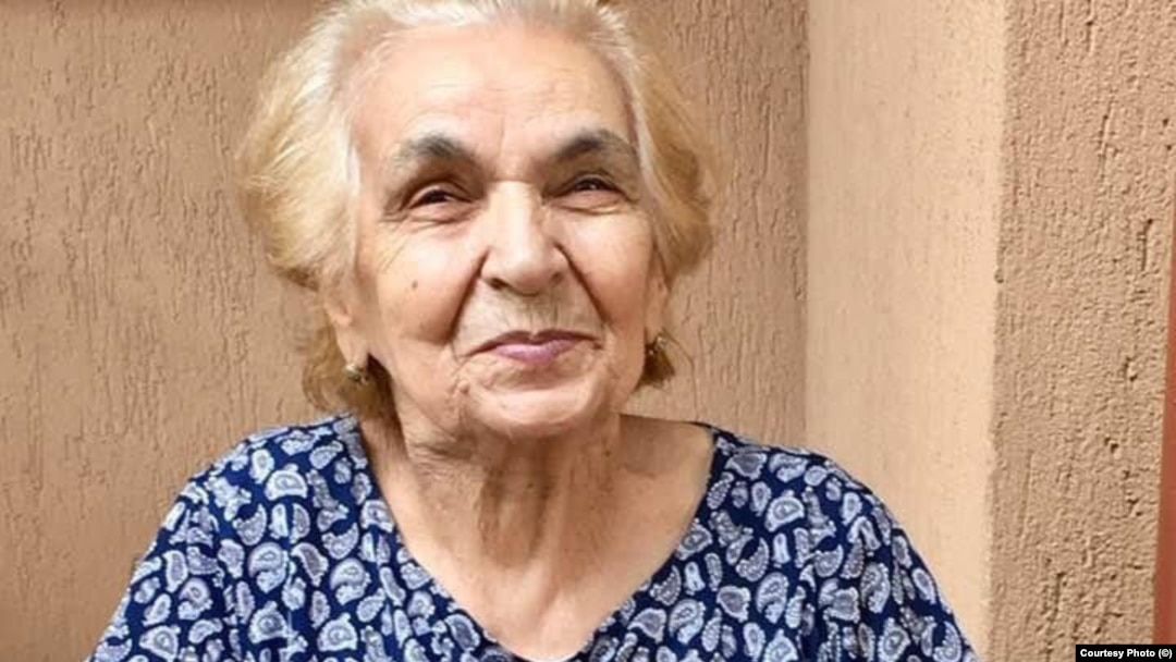 Mama Argentinei, doamna Virginia Dincă, pacienta abandonată în curtea spitalului Floreasca din Capitală.