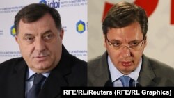 Milorad Dodik i Aleksandar Vučić