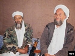 Osama bin Laden (lijevo) i Ajman al-Zavahri u skrovištu u Afghanistan, 8. novembar 2011. godine