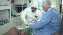 Бразильські лікарі за роботою в час пандемії коронавірусу