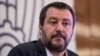 Zëvendëskryeministri i Italisë, Matteo Salvini, nga partia Liga e krahut të djathtë.