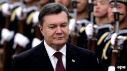 Embattled Ukrainian President Viktor Yanukovych