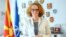 North Macedonia's Deputy Foreign Minister Radmila Sekerinska