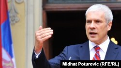 Борис Тадич Босния жана Герцеговинадагы маалымат жыйынында, Сараево, 6-июль, 2011.