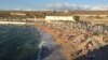 Севастопольские пляжи: «Пандемия? Нет, не слышали»