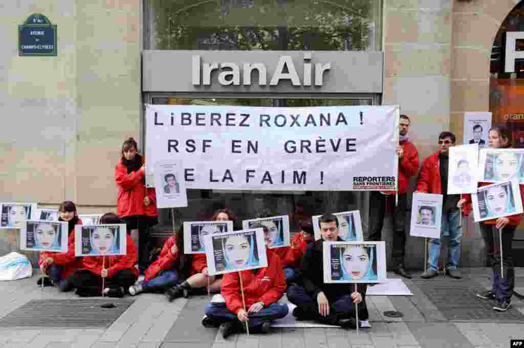 Gazetarët francezë kishin protestuar kundër dënimit të Roxanës...