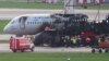 Самолет Sukhoi Superjet 100 после трагедии в московском аэропорту «Шереметьево», 6 мая 2019 года