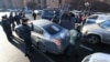 Автомобили членов «Учредительного парламента» на площади Республики, Ереван, 5 февраля 2015 г.