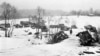 Брошенная под Москвой разбитая немецкая техника. Декабрь 1941. Фото Павла Трошкина.