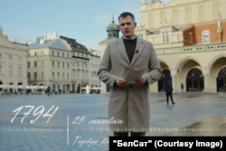 Скрыншот з відэа тэлеканала "Белсат"